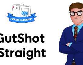 What is a Gutshot Straight Draw in Poker?