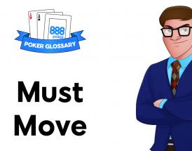 What is a ‘Must Move’ table  in Poker?