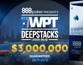 888poker Sponsored WPT DeepStacks Opening Event Delivers Unbeatable Poker Action!