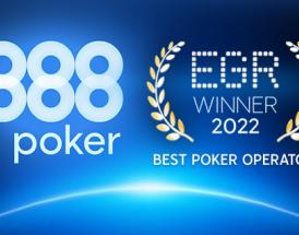 888poker Celebrates 20 Years with EGR Poker Operator of the Year Win!