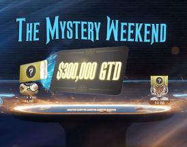 Enjoy Two Multi-Flight Bounty Main Events in The Mystery Weekend Online Poker Series!