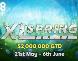 888poker’s XL Spring Is Back with Massive $2 Million in Tournament Guarantees!