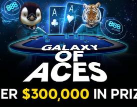 Launch into the Galaxy of Aces worth over $300K in Cosmic Prizes!
