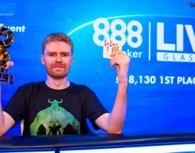 888poker’s Second LIVE 2025 Stop in Glasgow Sees Local Lad Dean Lyall Win £58,130 Top Cash! 