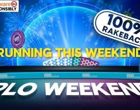 888poker’s PLO Weekend Offers 100% Rakeback & Introduces New PLO 5/6 Tournaments!
