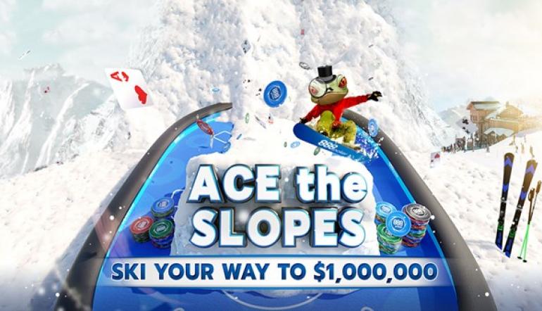 Ace the Slopes this Winter in 888poker’s $1M Freeroll Extravaganza!