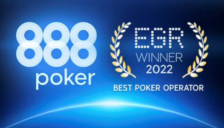 888poker won EGR Awards 2022