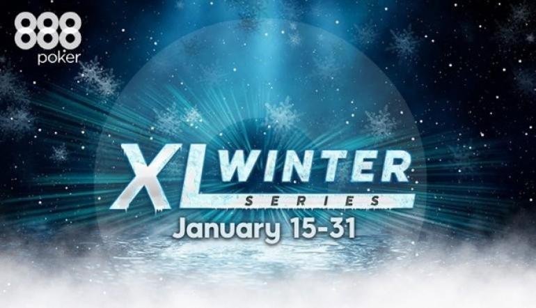 888poker XL Winter Series Awards More Than $460K at Halfway Mark!