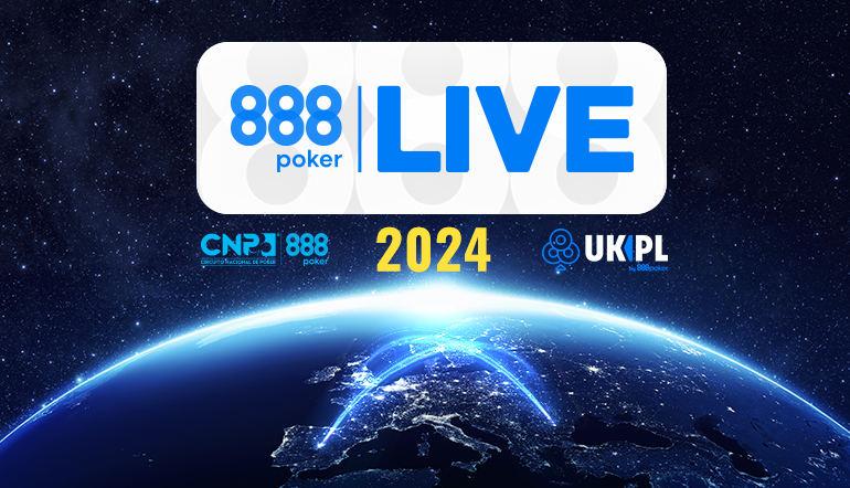 888poker LIVE Reveals Much-Anticipated Stops for 2024