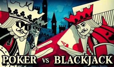 Is Poker a Better Game than Blackjack?