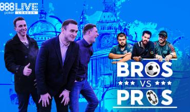 888pokerLIVE Heads to London with Bros vs Pros