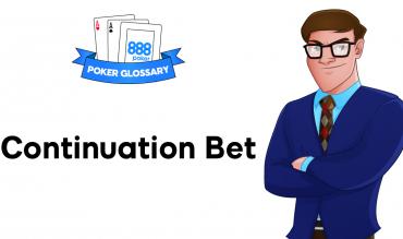 Continuation Bet - poker terms