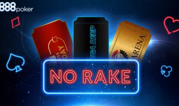 RakeLESS Sunday Returns to 888poker Tournament Tables!
