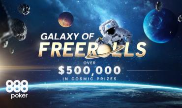 Galaxy of Freerolls Lifts Off with $500K in Cosmic Prizes Up for Grabs!