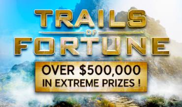 Follow the Trails of Fortune to Win Mega Cash and Prizes!