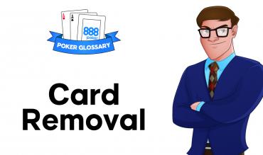 Card Removal in Poker