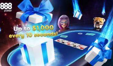 Made To Go Turbo Drops up to $1,000 every 10 Seconds at 888poker!