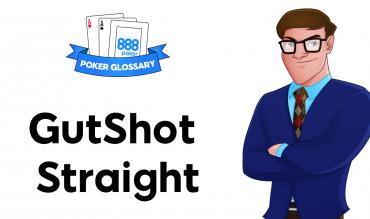 What is a Gutshot Straight Draw in Poker?