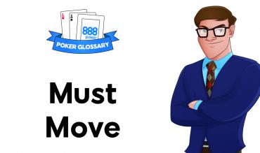 What is a ‘Must Move’ table  in Poker?