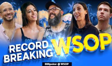 Five 888poker Ambassadors Chart Journey in Record-Breaking 2023 WSOP Main Event!