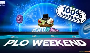 New PLO Tourneys and 100% PLO5/6 Rakeback Heat Up the Tables at 888poker!