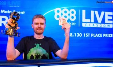 888poker’s Second LIVE 2025 Stop in Glasgow Sees Local Lad Dean Lyall Win £58,130 Top Cash! 