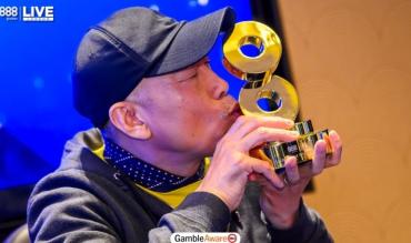 Gang Wang Wins £1,250 Buy-in 888poker LIVE London Main Event for £86,600!