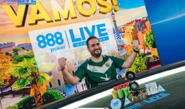 Alvaro Murciano Wins €888 Buy-in 888poker LIVE Barcelona Main Event for €50,000!