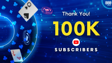 Help 888poker Celebrate Hitting 100K YouTube Subscribers with $5K Freeroll!